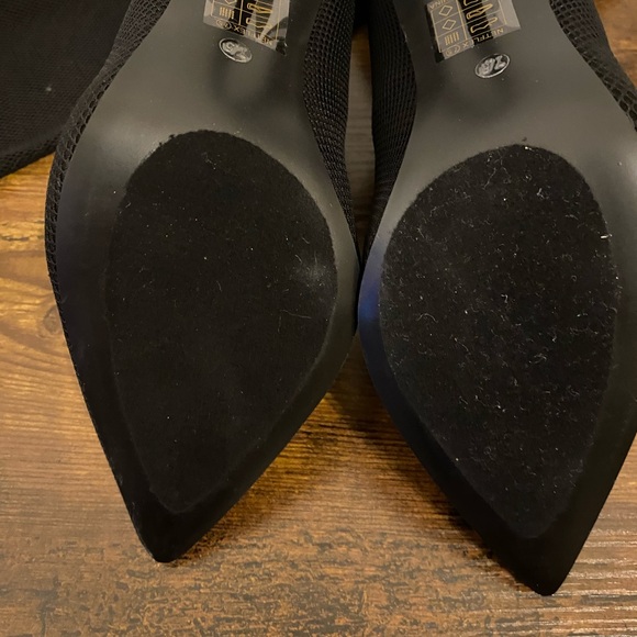 Fashion Nova Forever a Babe over the Knee Heels Netflex size 7.5 - Picture 9 of 15